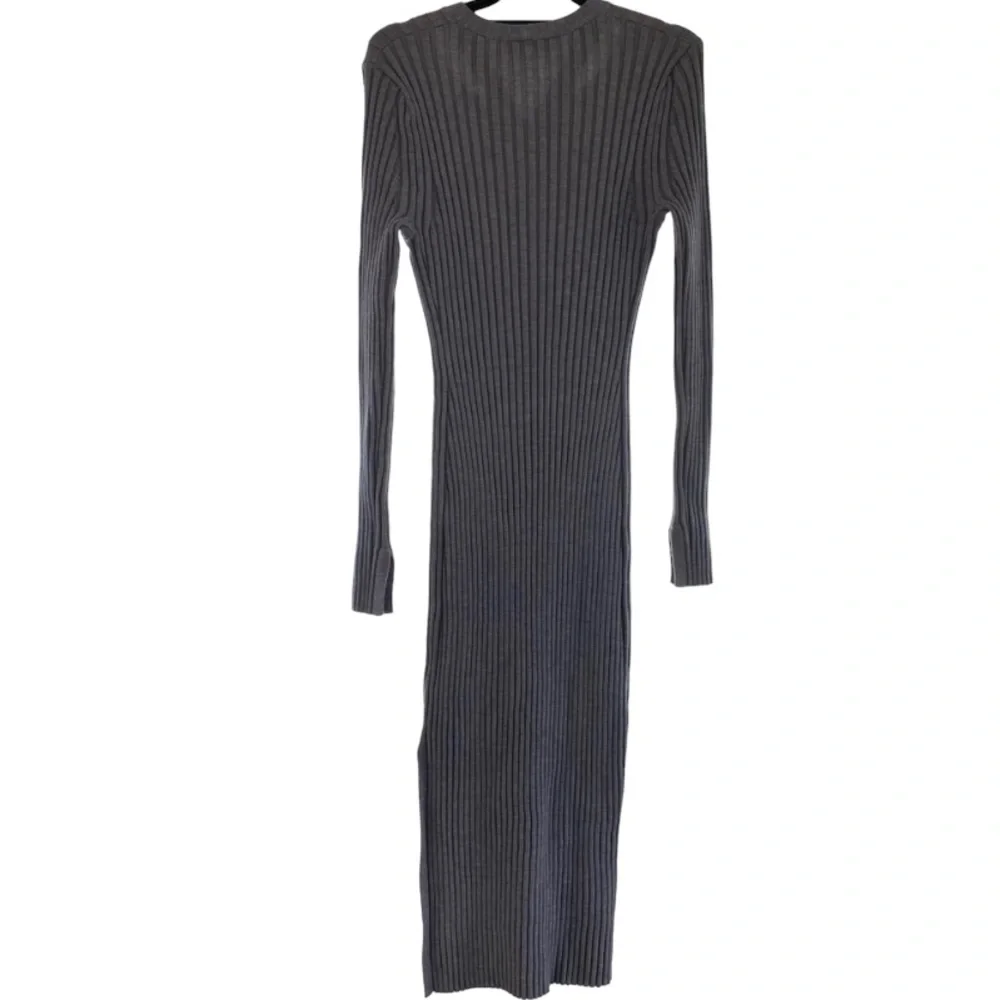 Proenza Schouler Gray Long Sleeve Dress - Picture 6 of 6